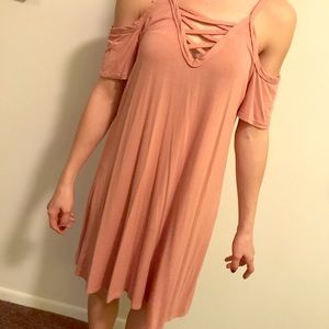 Salmon dress